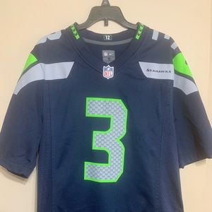Russell Wilson Seattle Seahawks On Field Jersey